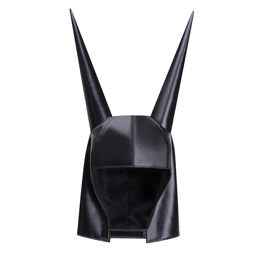 Playboi Carti devil horns hat black Opium streetwear