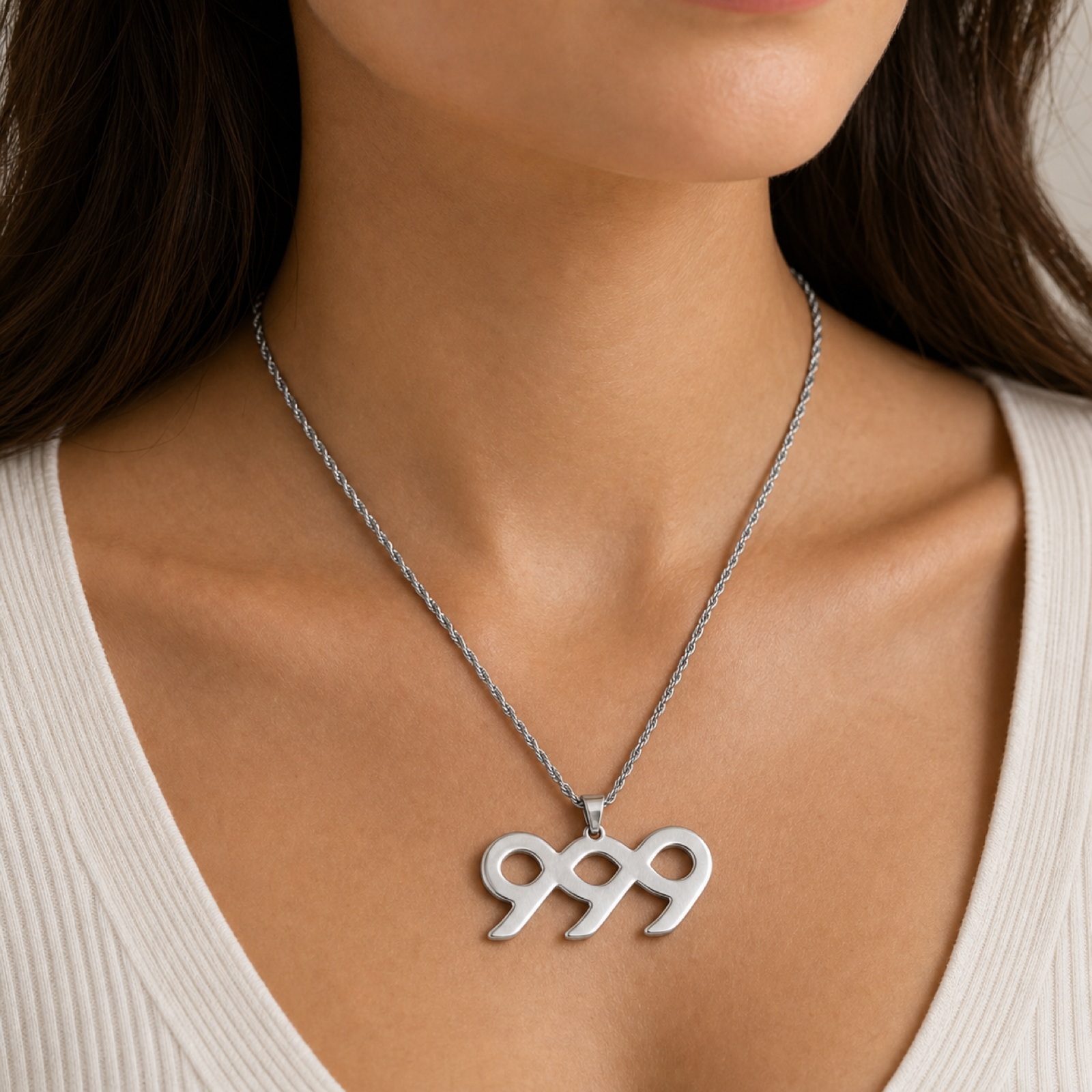 Juice "Infinite 999" Necklace & Custom Chain