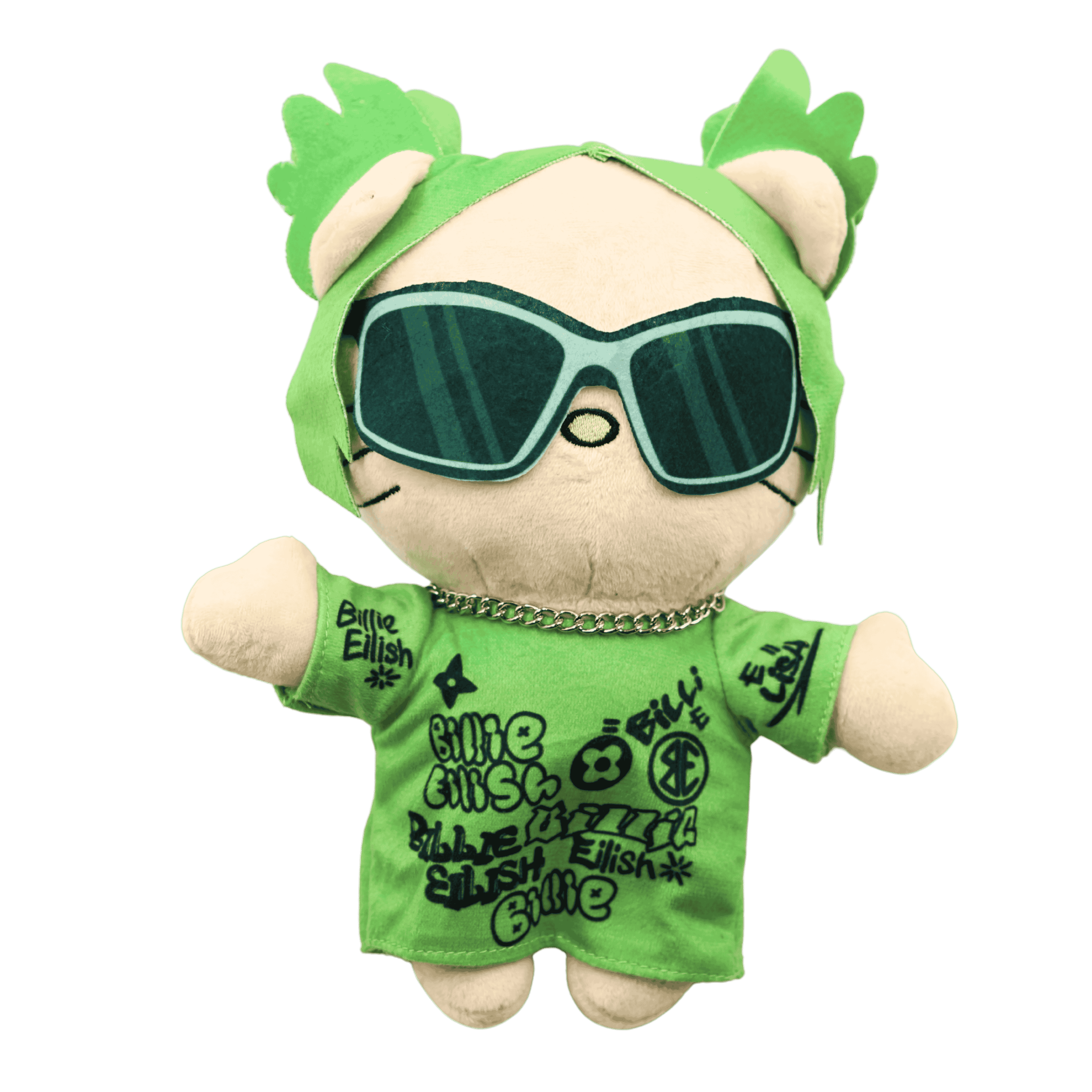 Billie Eilish Hello Kitty Plush Toy