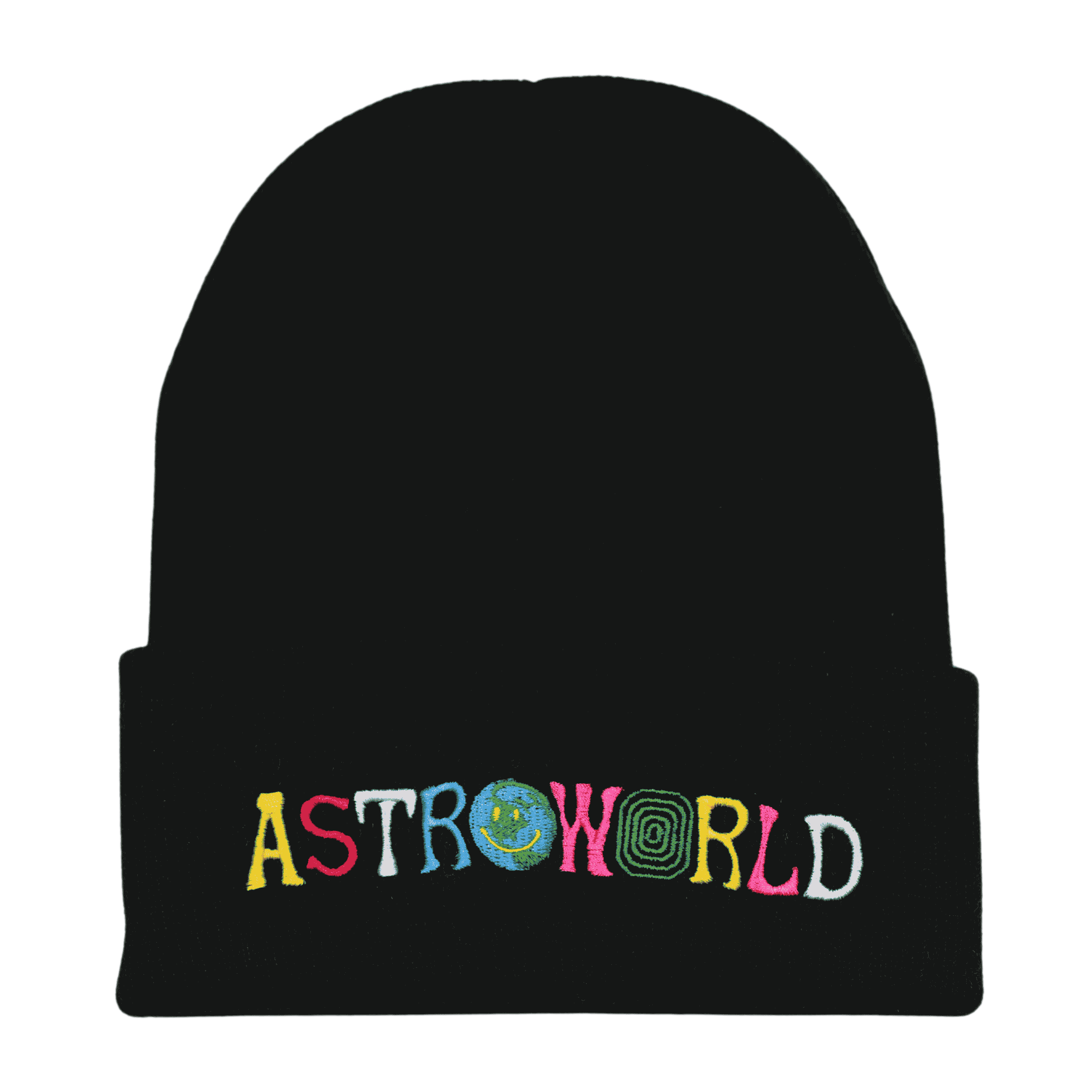 Travis Scott "ASTROWORLD" Beanie - Black