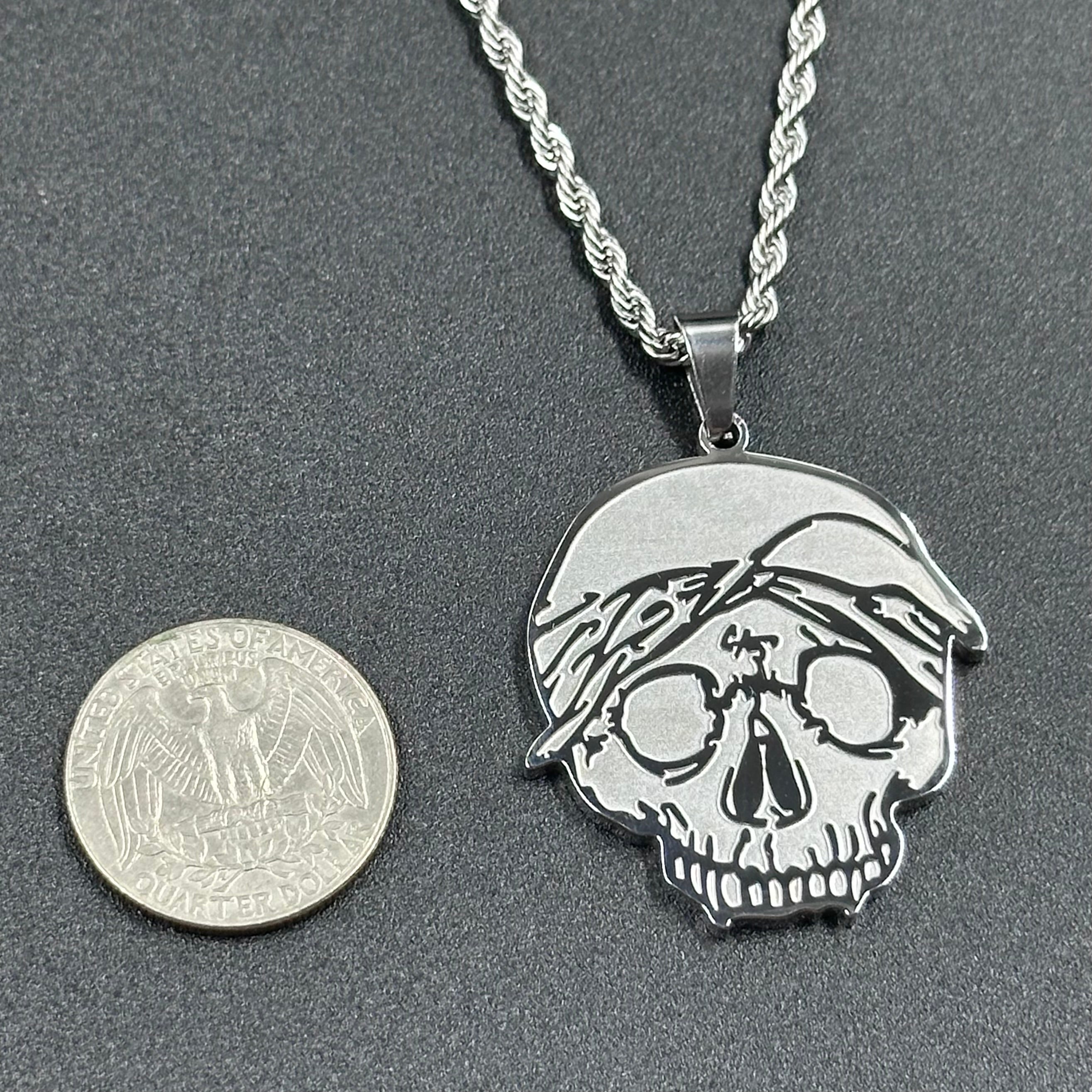 $uicideboy$ "G59 Skull" Necklace & Custom Chain