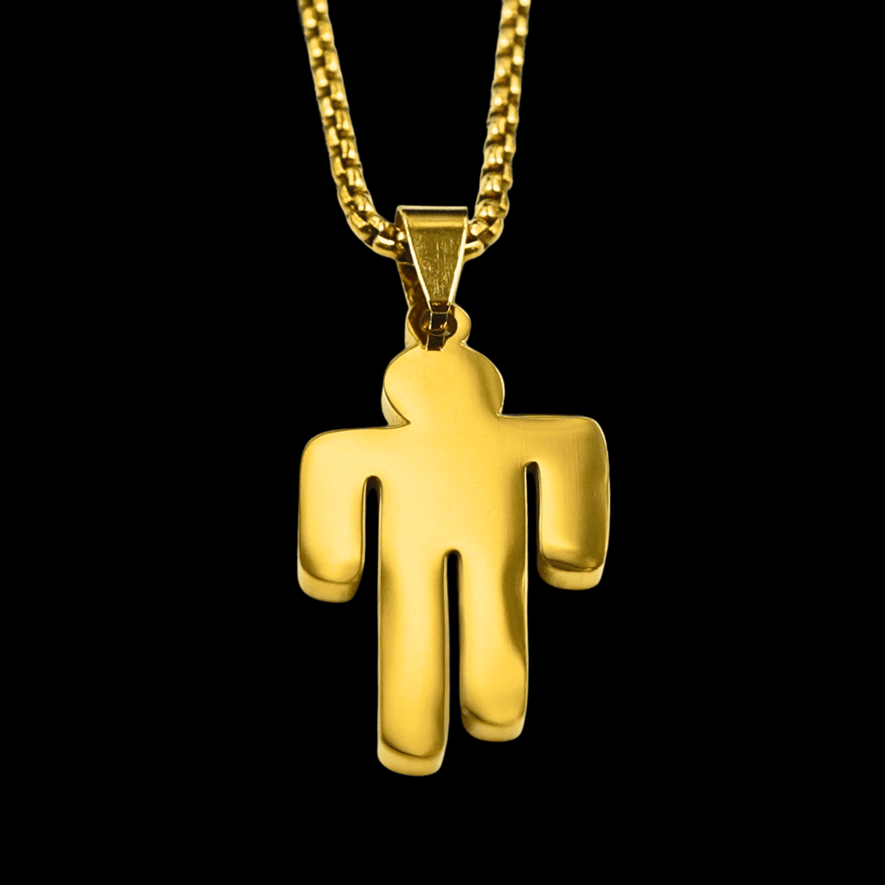 Billie Eilish "Blohsh" Necklace & Custom Chain Gold
