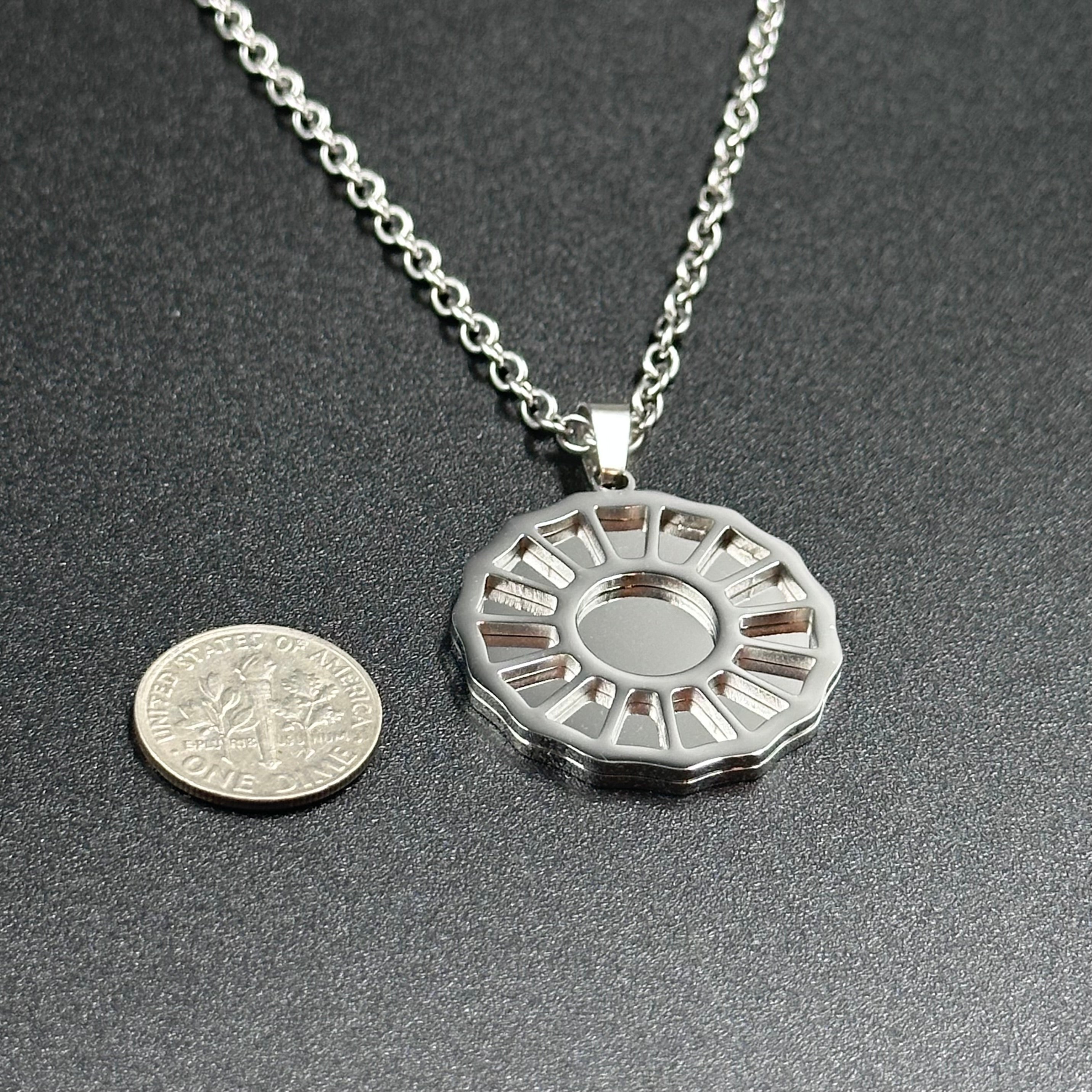 Mac Miller The Divine Feminine Mirror Necklace & Custom Chain