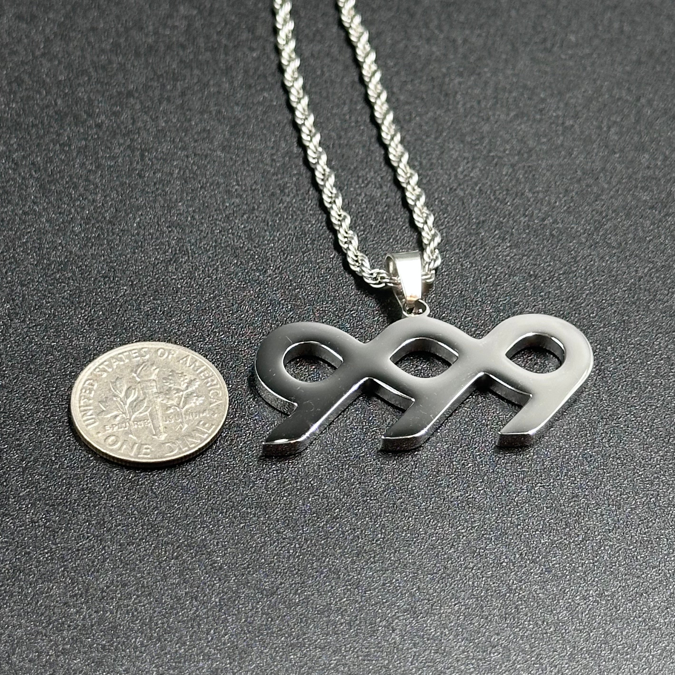 Juice WRLD 'Infinite 999' Necklace & Custom Chain