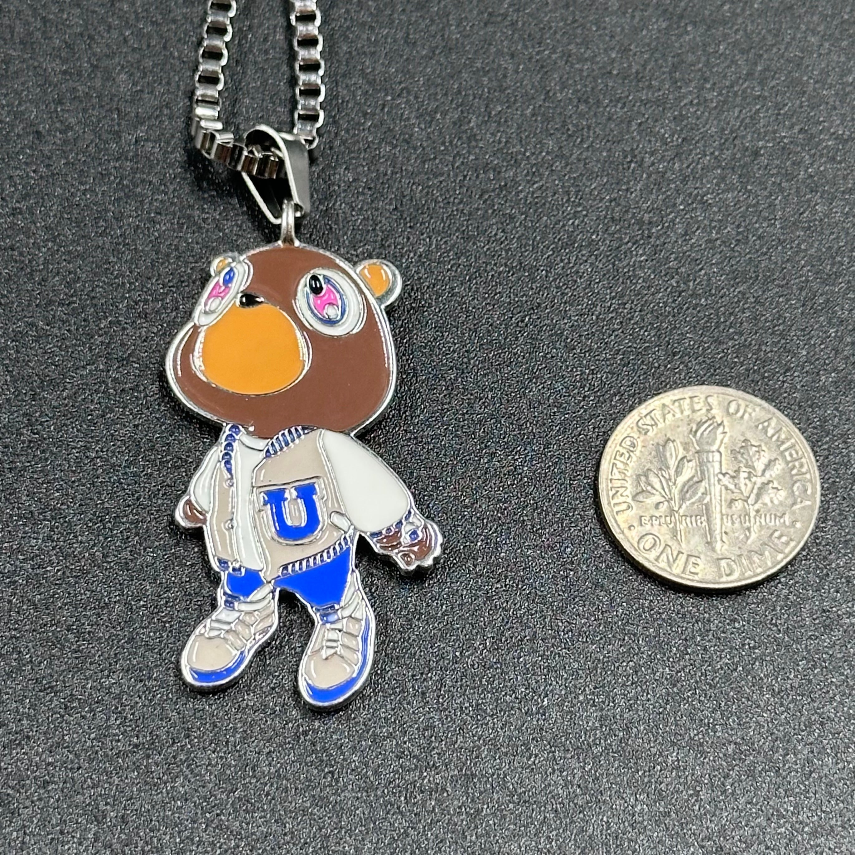 Kanye West Graduation 'Bear' Necklace & Custom Chain