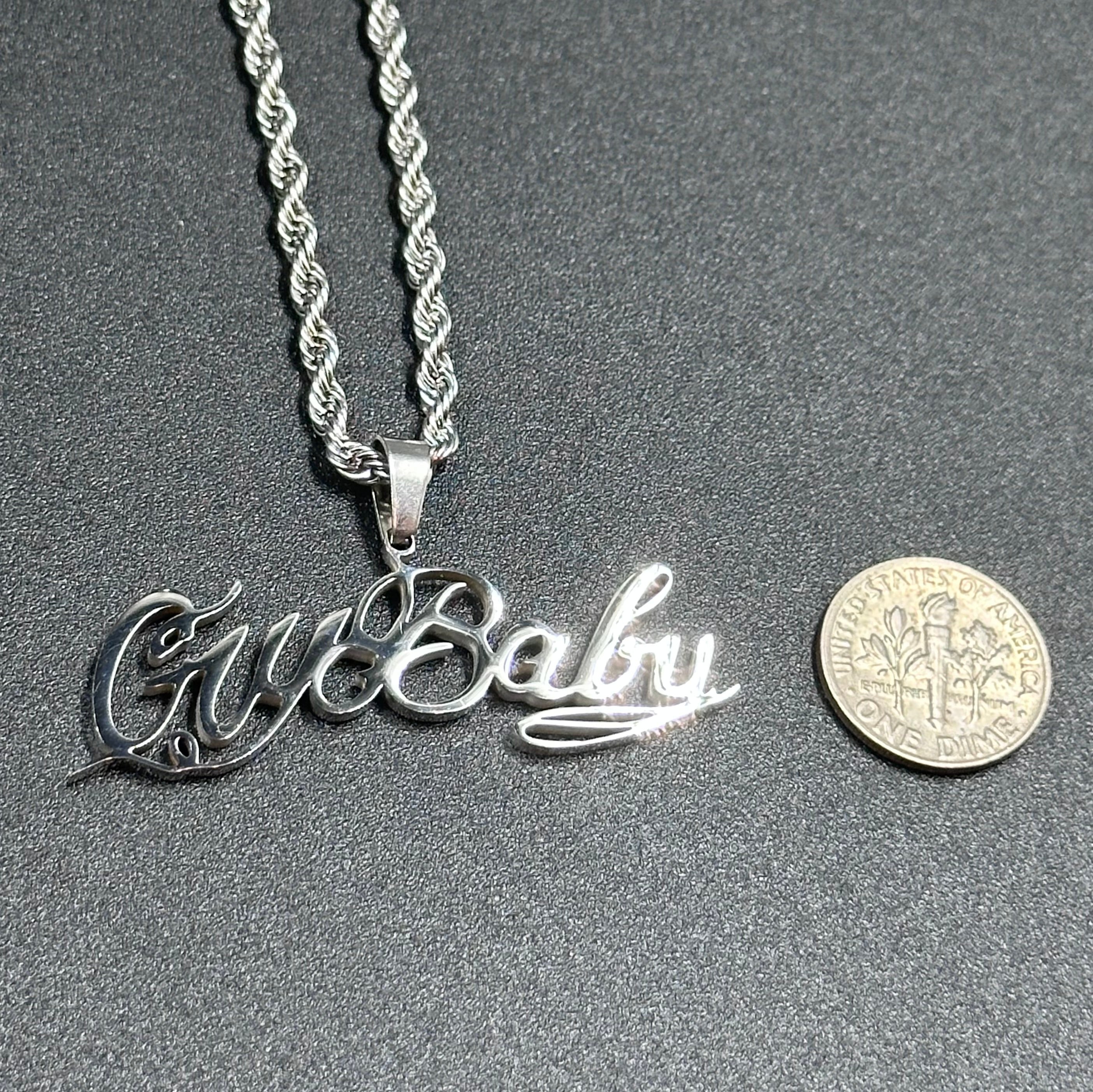 Lil Peep 'Cry Baby' Necklace & Custom Chain
