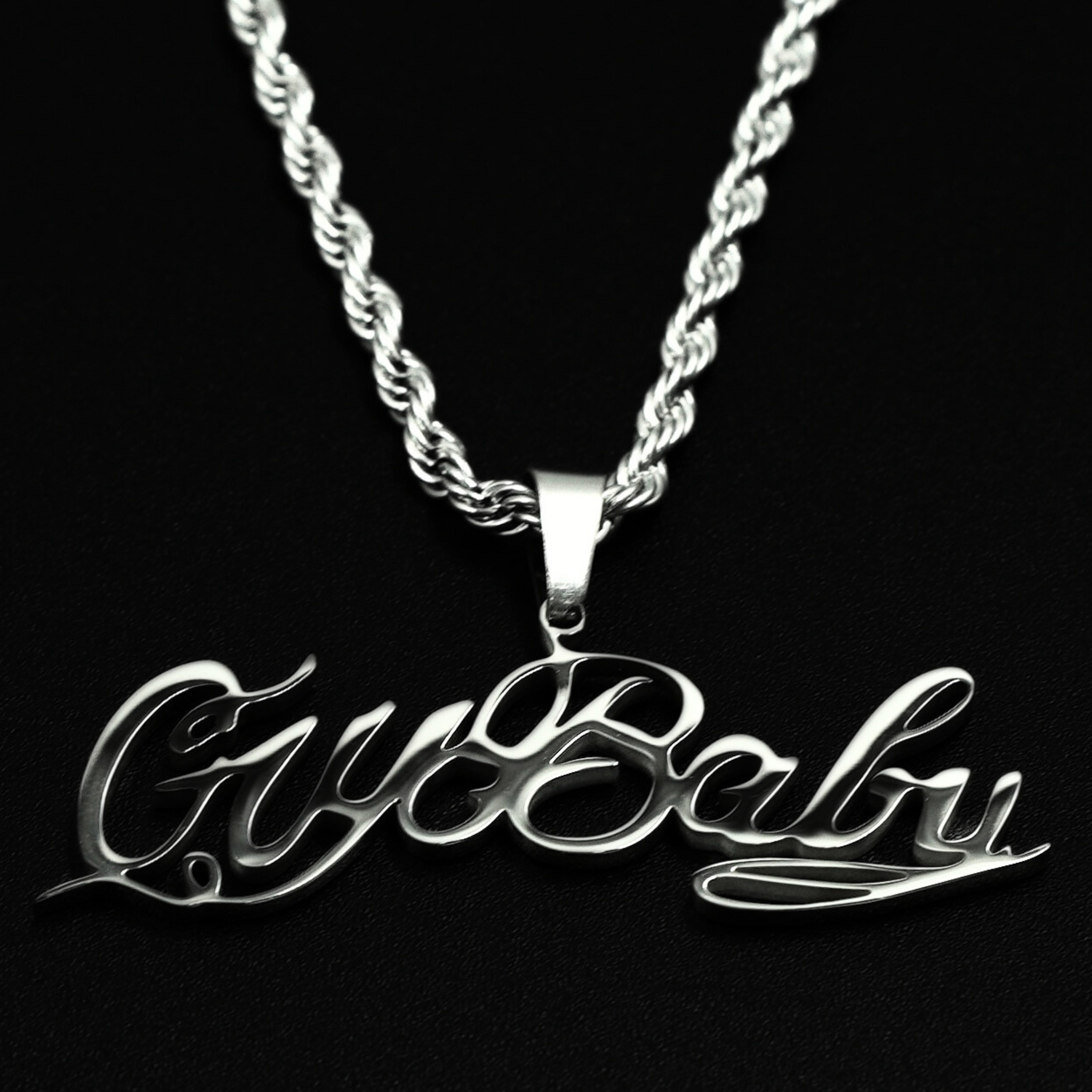 Gus Peep "Cry Baby" Necklace & Custom Chain