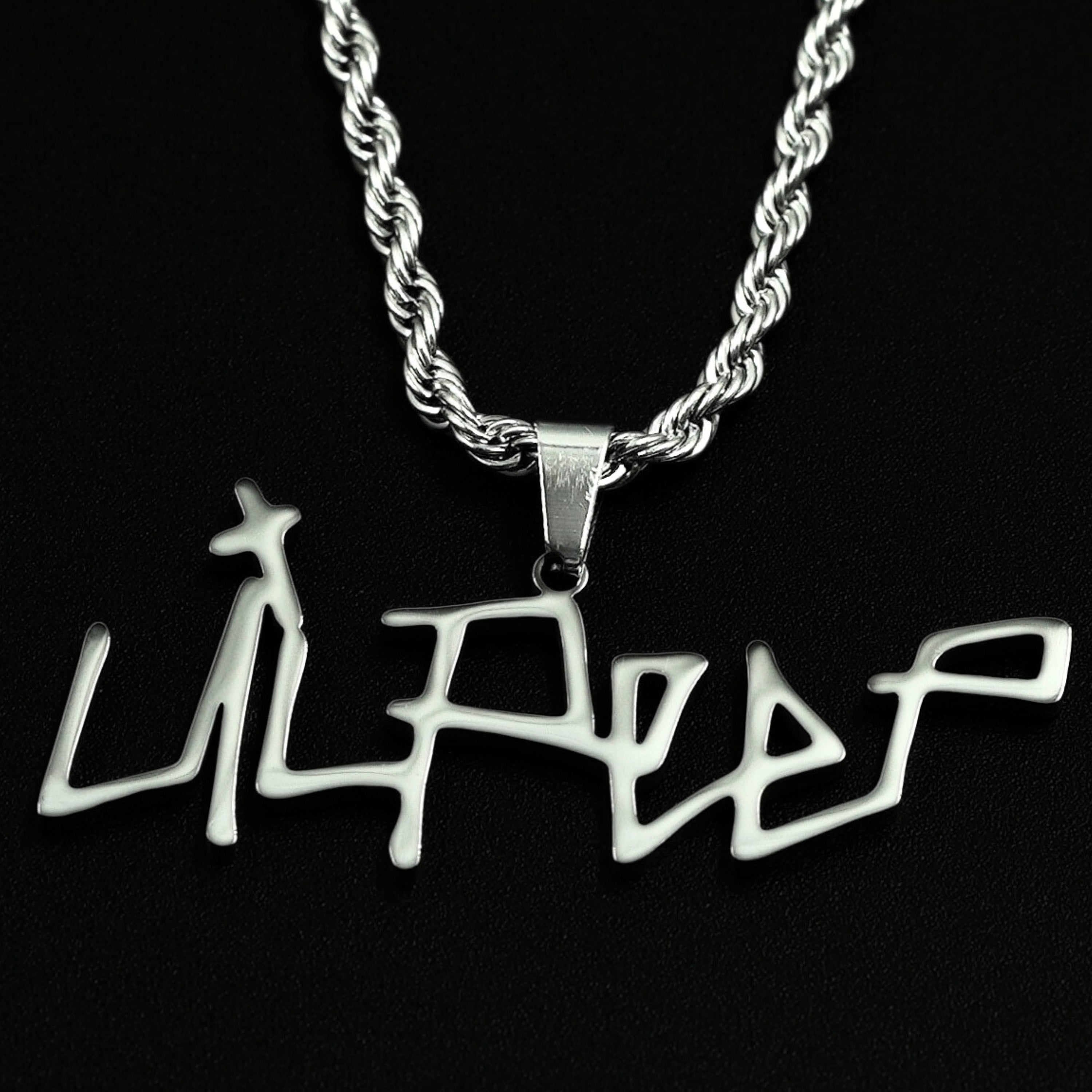 'Lil Peep' Necklace & Custom Chain