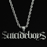 $B Stainless Steel Pendant & Custom Chain