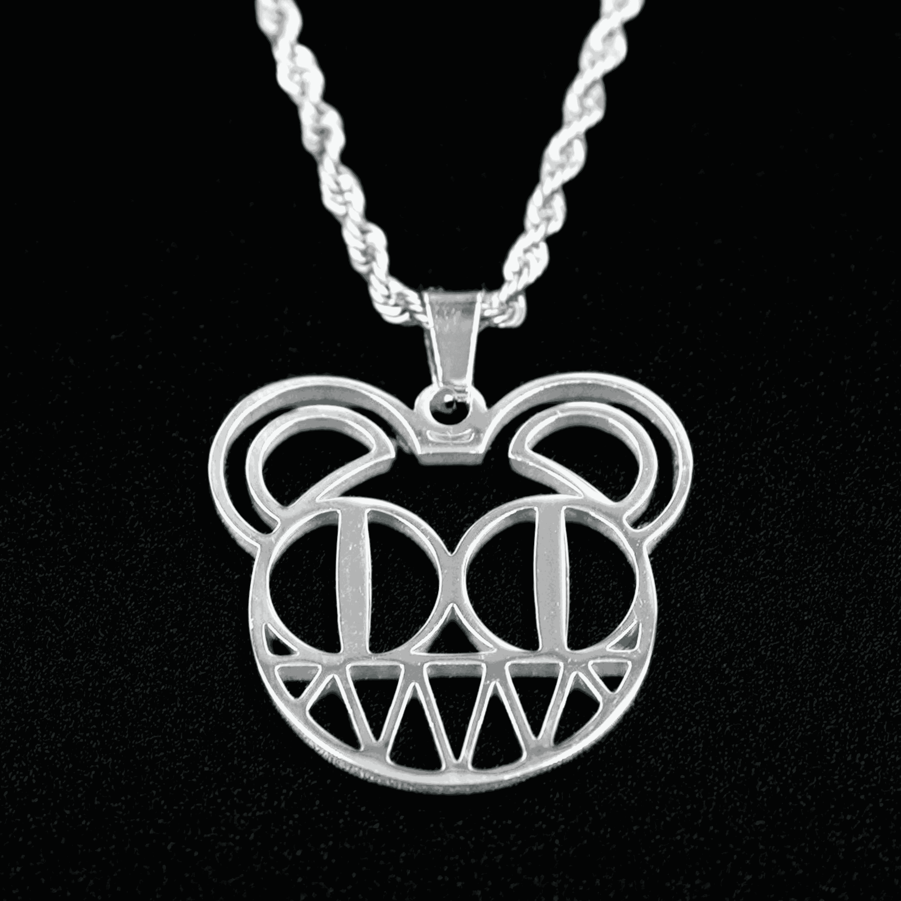 Radiohead Necklace – Stainless Steel Pendant & Custom Chain