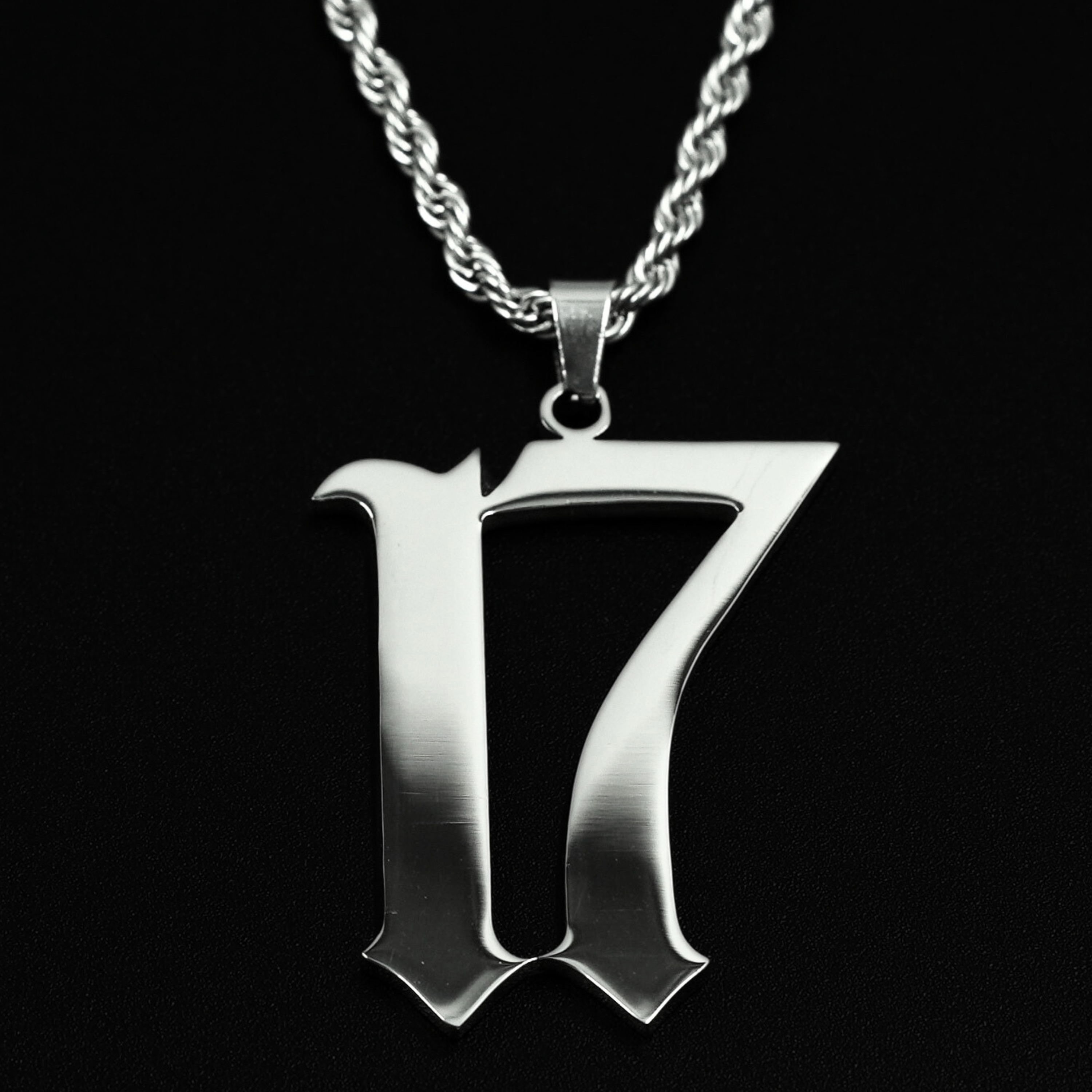 XXX "17" Necklace & Custom Chain