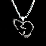 XXX "Broken Heart" Necklace & Custom Chain