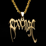 "Revenge" Necklace & Custom Chain (Gold)